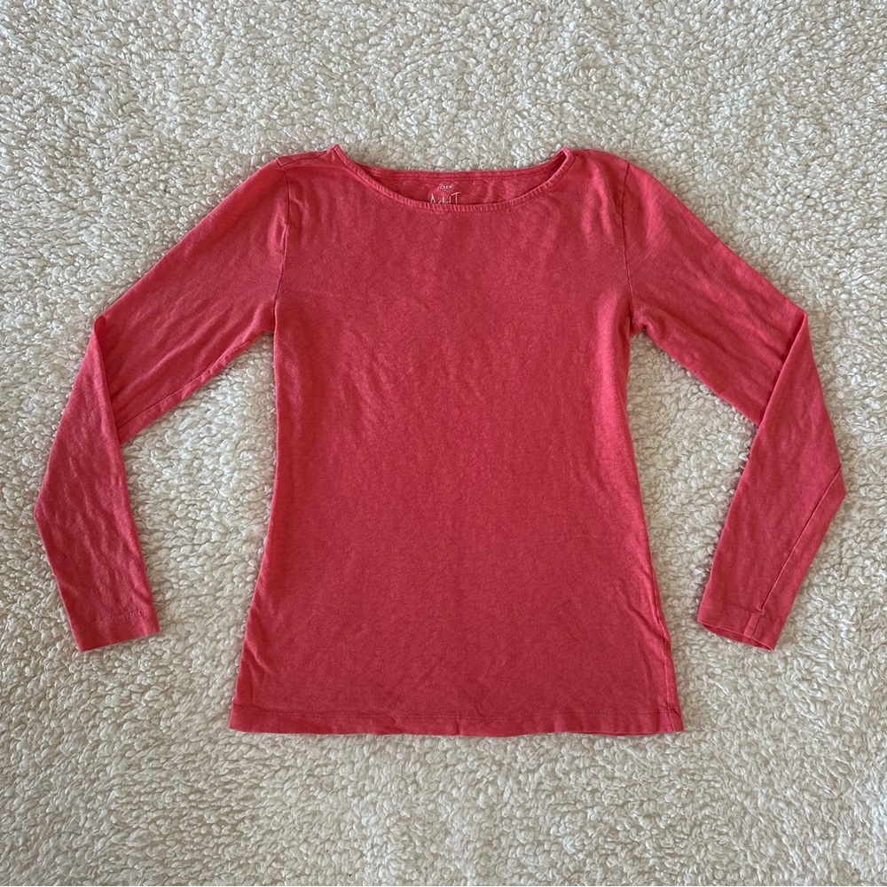 J. Crew Artist Long Sleeve T Shirt